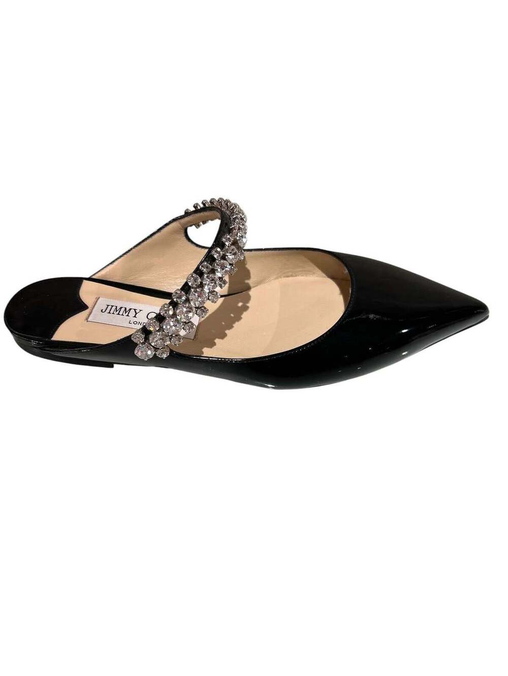 Jimmy Choo Bing Crystal Flats(PLEASE REQUEST YOUR SIZE BEFORE PURCHASING)